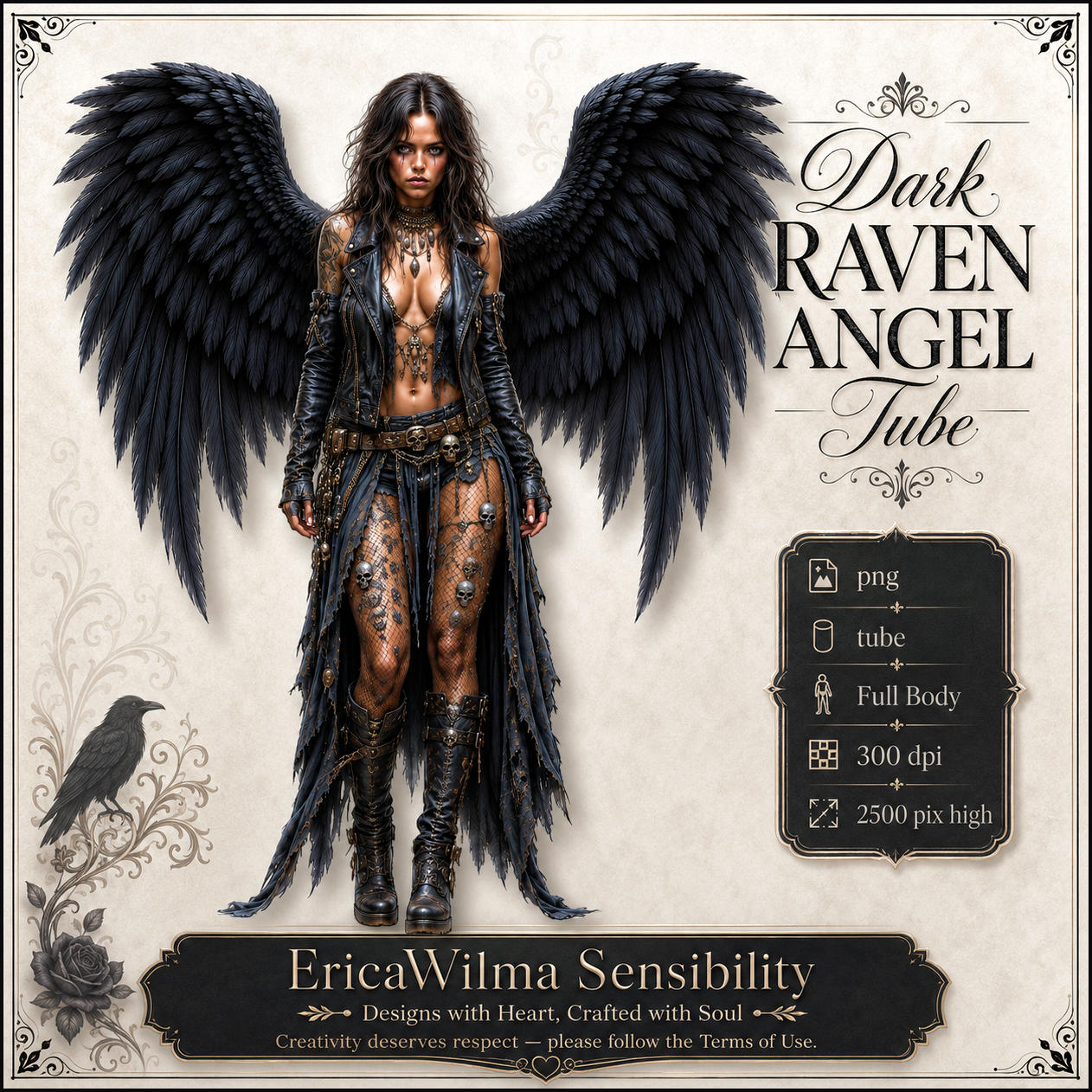(image for) EW AI Dark Raven Angel Tube 2026
